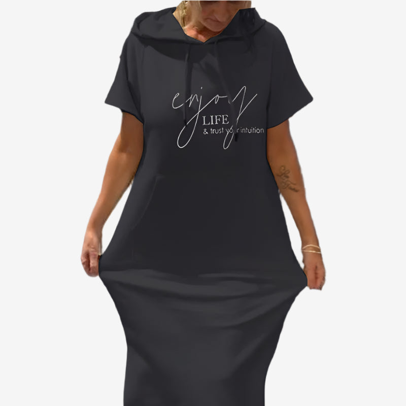 Kaia™ Abito con cappuccio