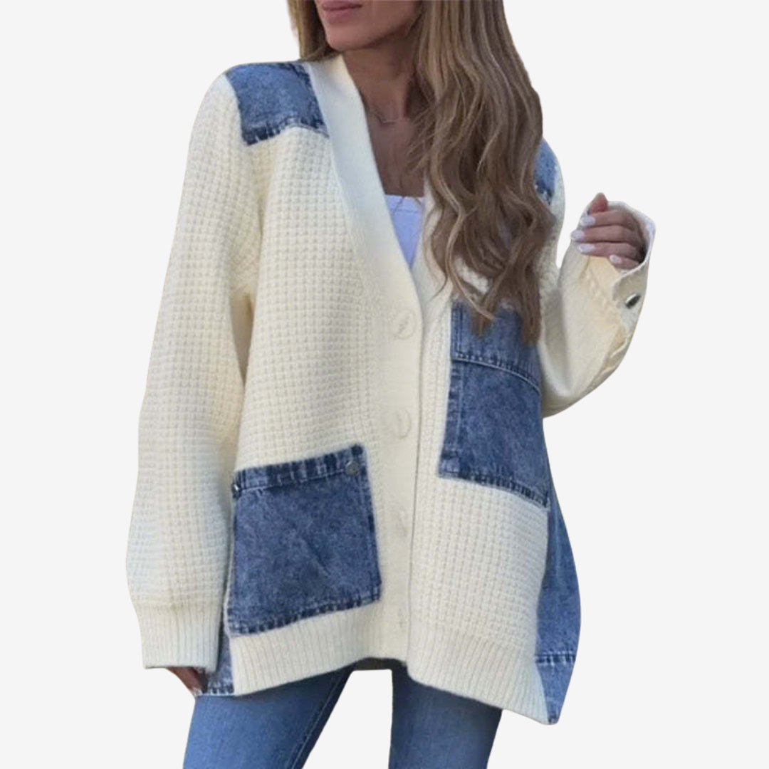Malika™ Cardigan patchwork