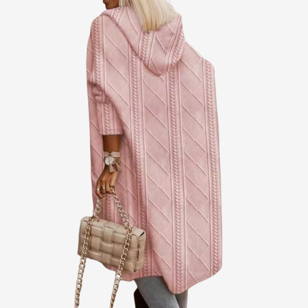 Janice™ Cardigan lungo lavorato a maglia