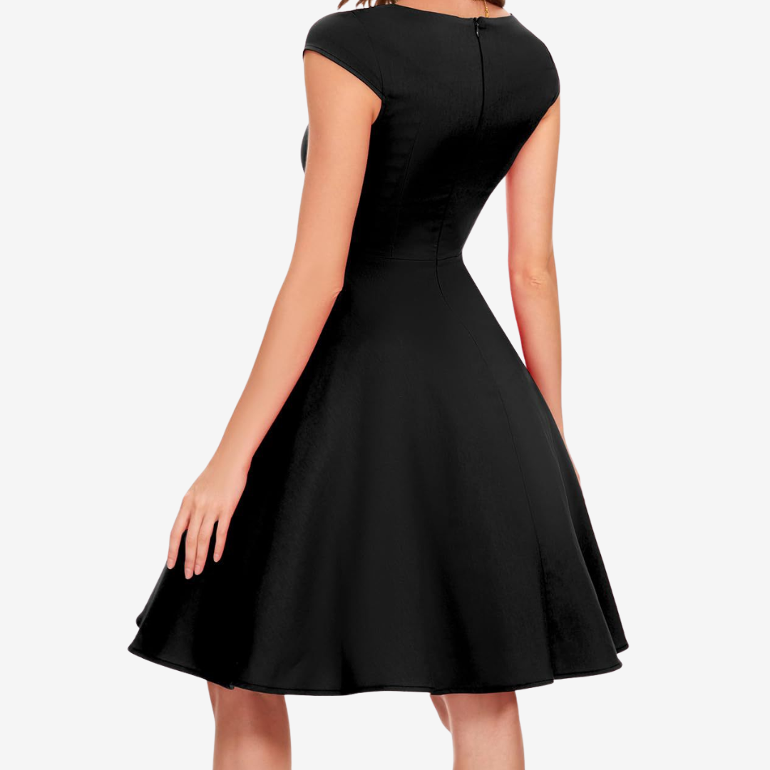 Laurena™ Abito da cocktail plissettato