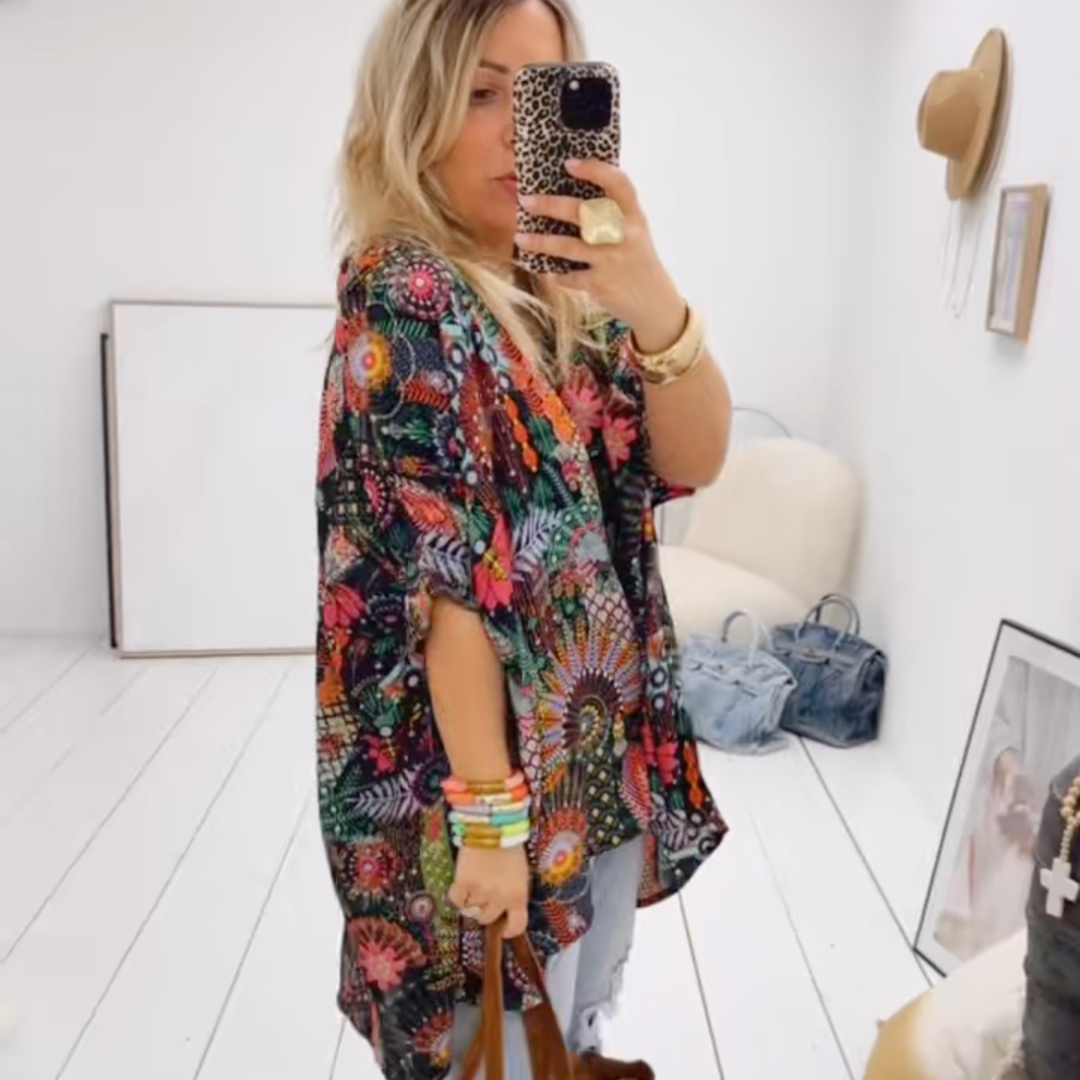 Fabiola™ Camicia patchwork