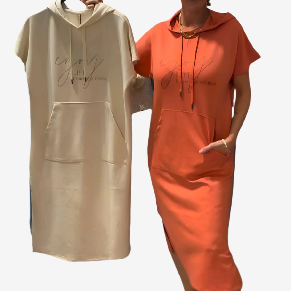 Kaia™ Abito con cappuccio