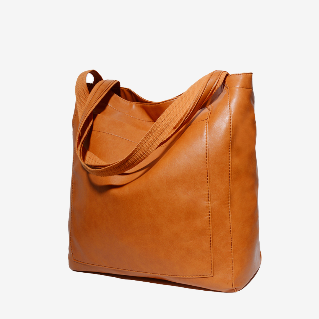 Evelyne™ Borsa tote in pelle vintage