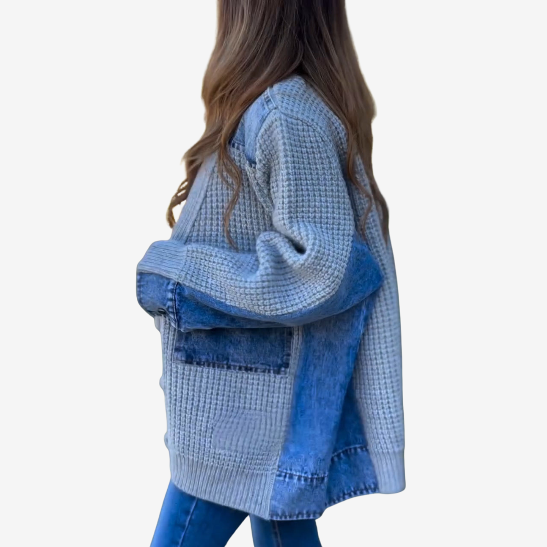 Malika™ Cardigan patchwork