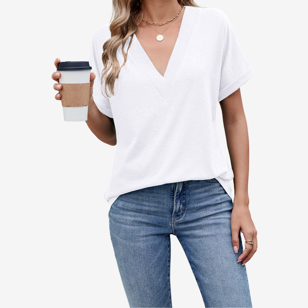 Giselle™ Scollo a V casual