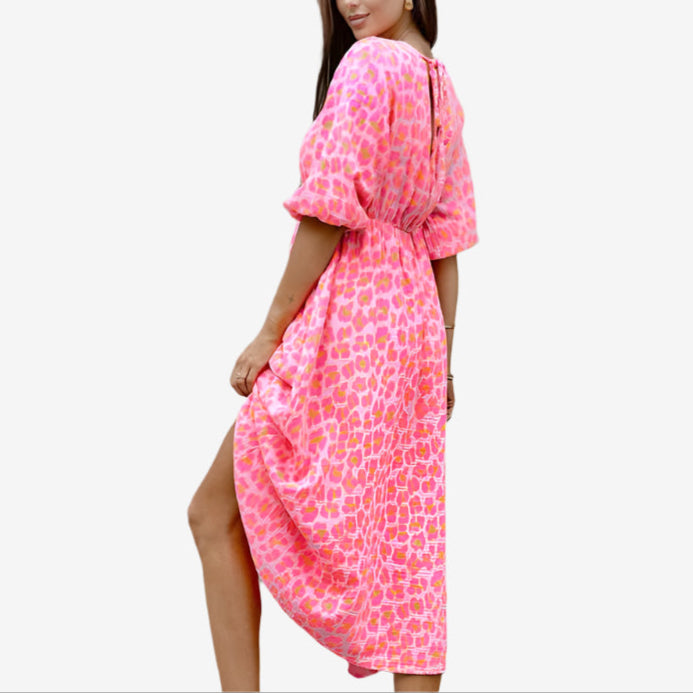 Rosetta™ abito leopardato