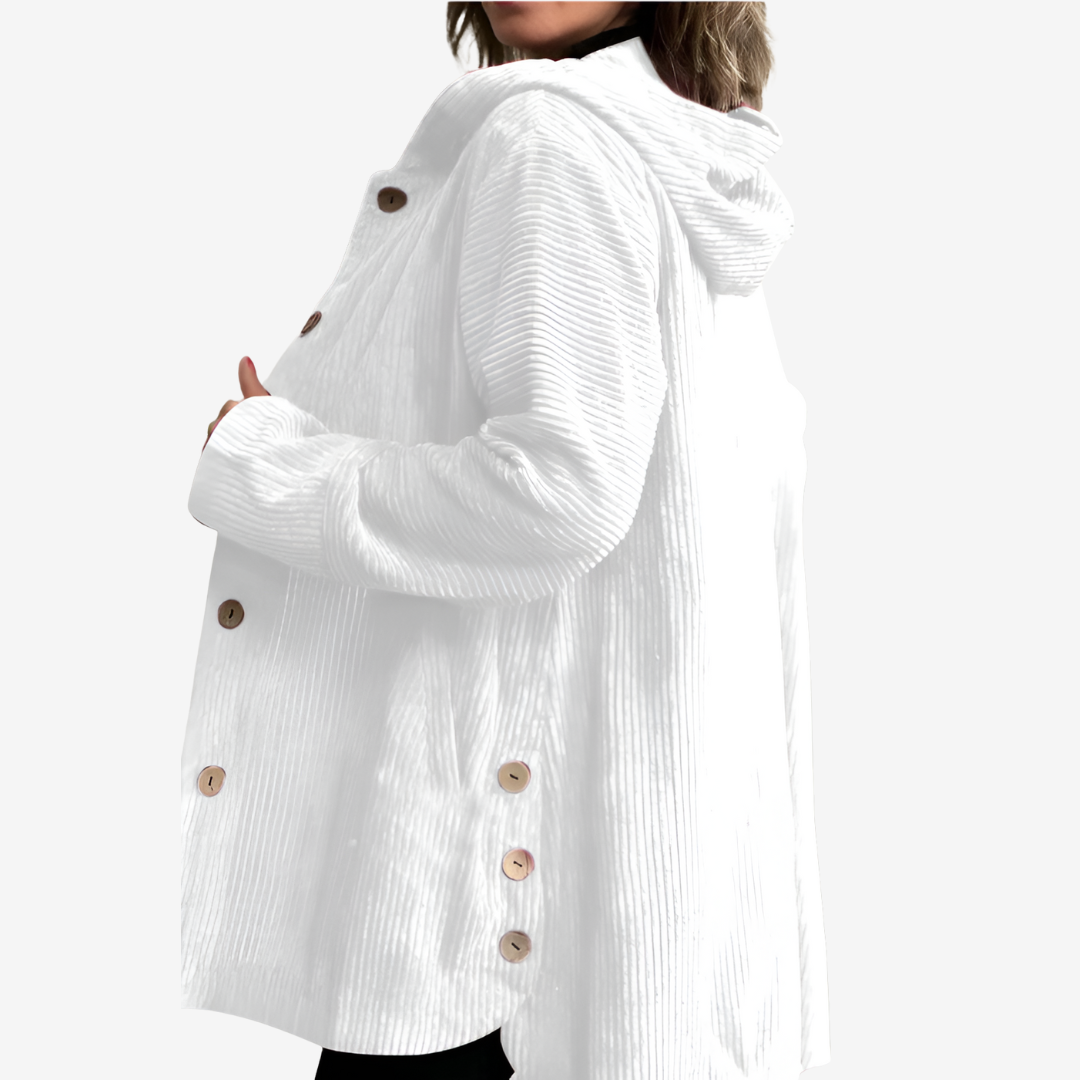 Giacca in Georgette™ in maglia con bottoni