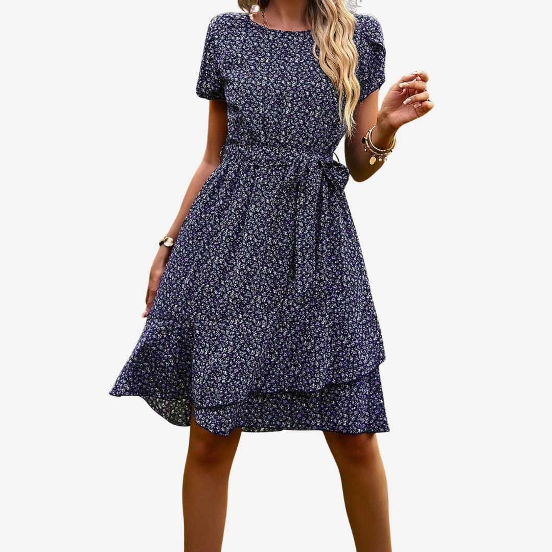 Noéva™ Midi con stampa floreale