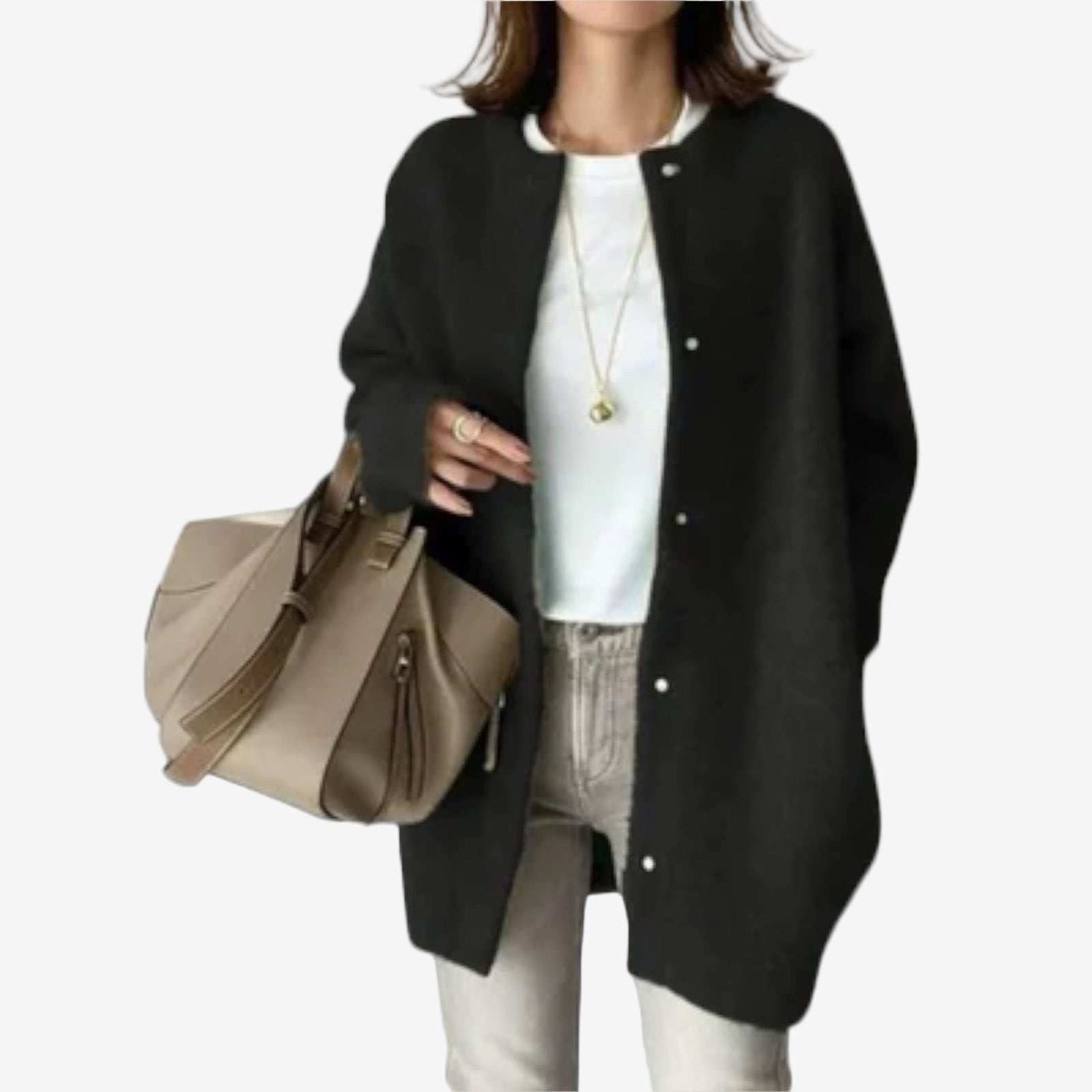 Cardigan Noeia™ lavorato a maglia