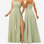 Floralie™ Maxi spacco asimmetrico