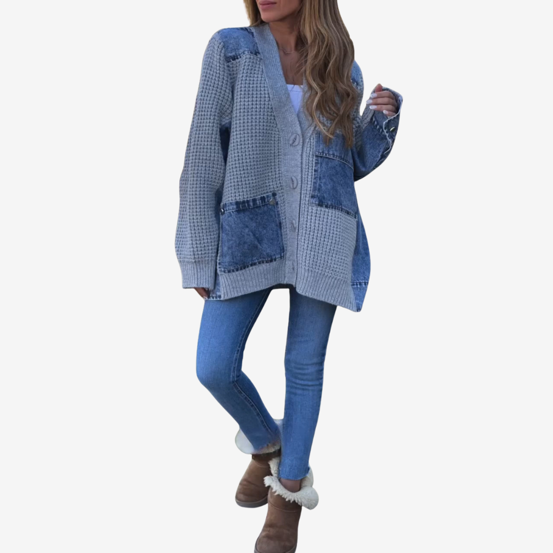 Malika™ Cardigan patchwork