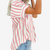 Iselise™ camicetta a righe