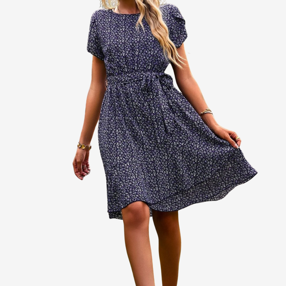 Noéva™ Midi con stampa floreale