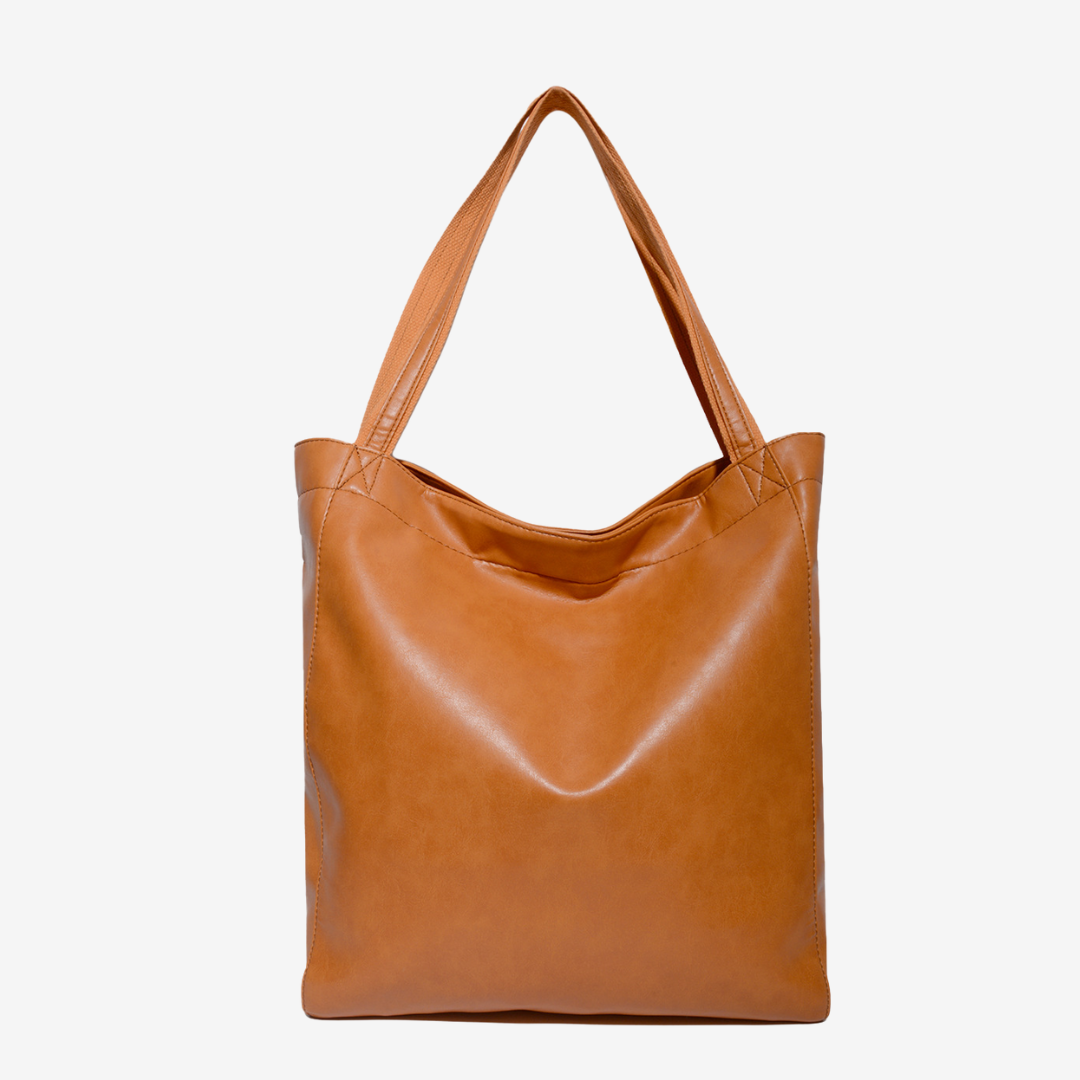 Evelyne™ Borsa tote in pelle vintage