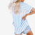 Iselise™ camicetta a righe