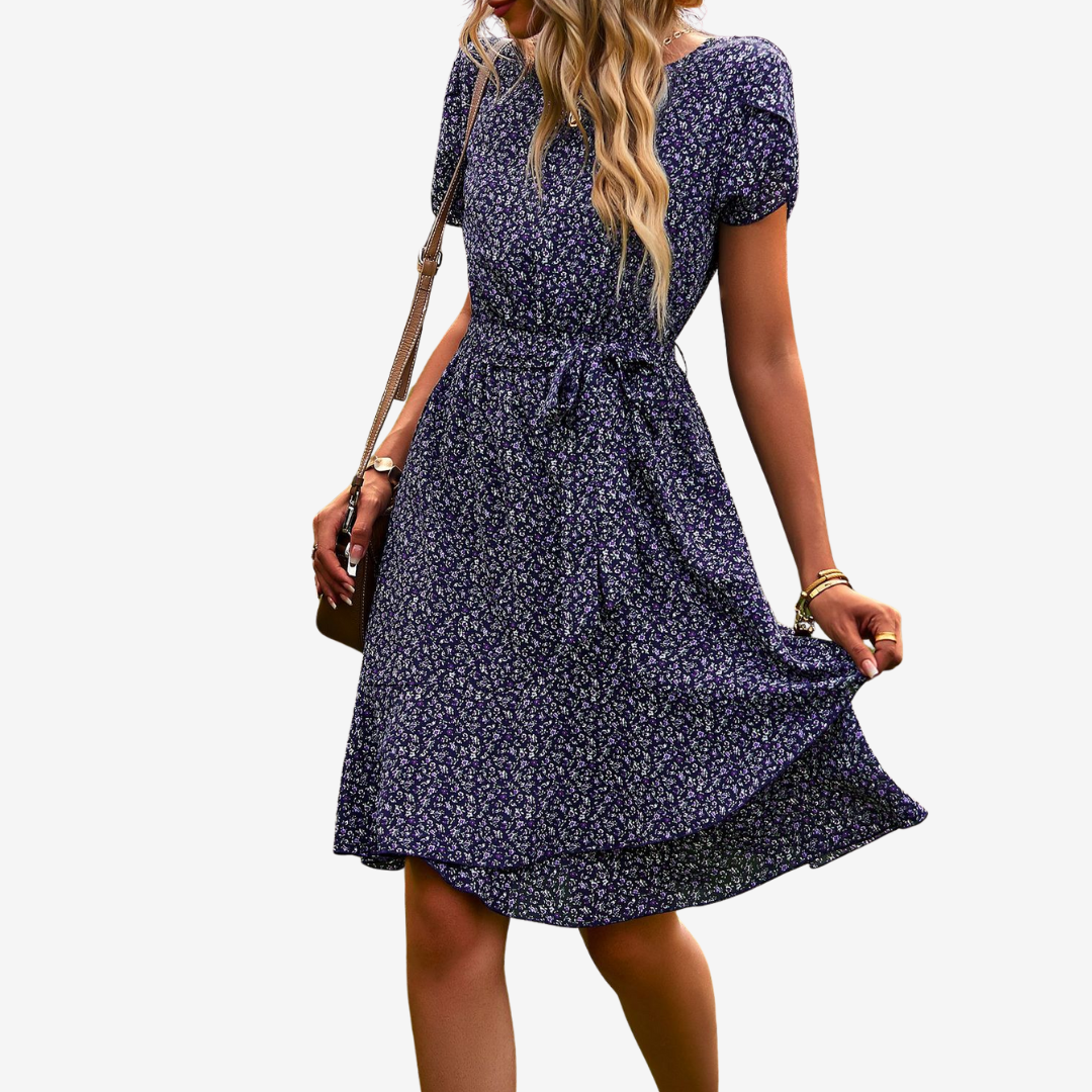 Noéva™ Midi con stampa floreale