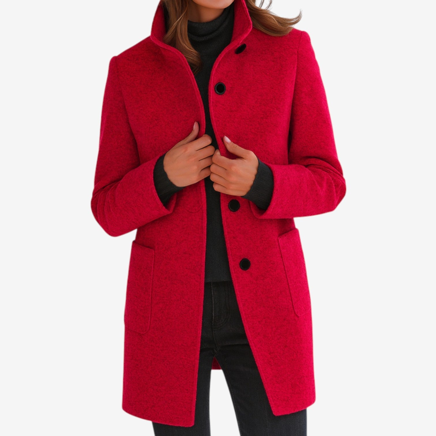 Estelle™ Cappotto classico misto