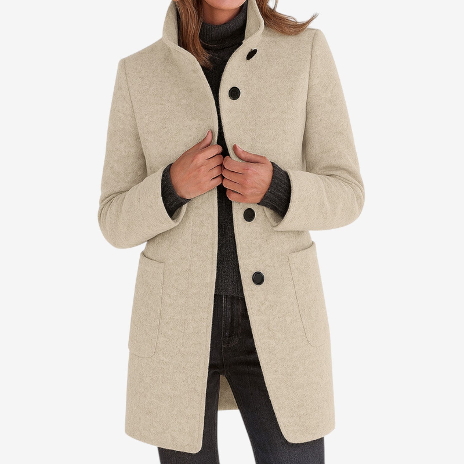 Estelle™ Cappotto classico misto
