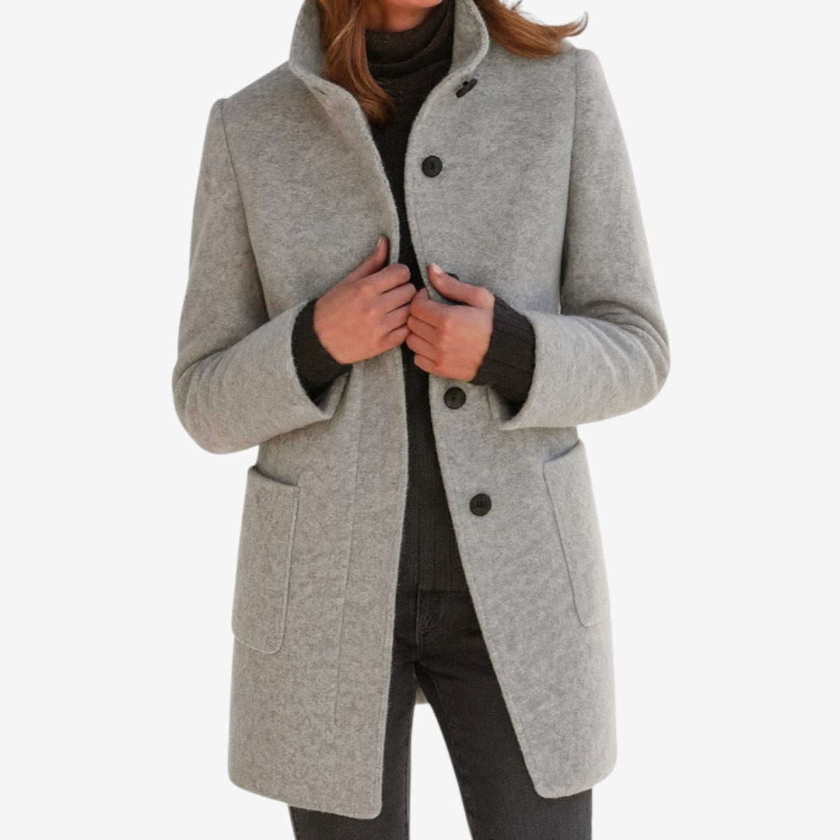 Estelle™ Cappotto classico misto