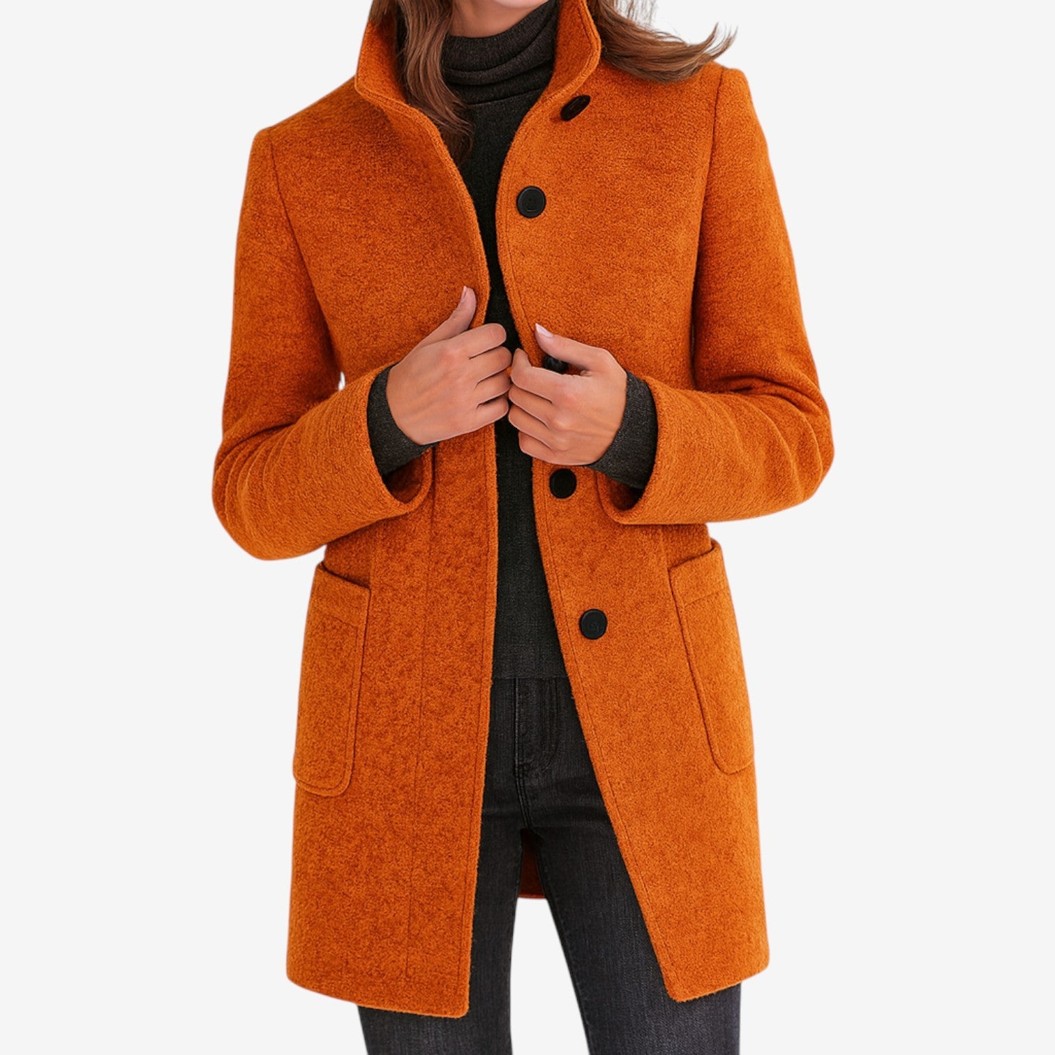 Estelle™ Cappotto classico misto