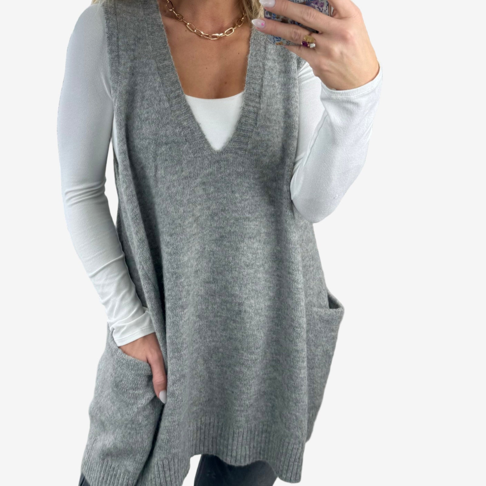 Laurence™ Gilet lungo