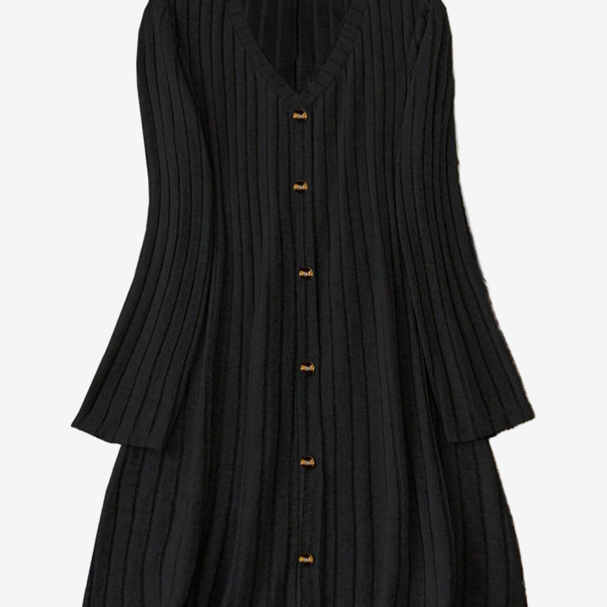 Veronie™ Abito in maglia svasata 