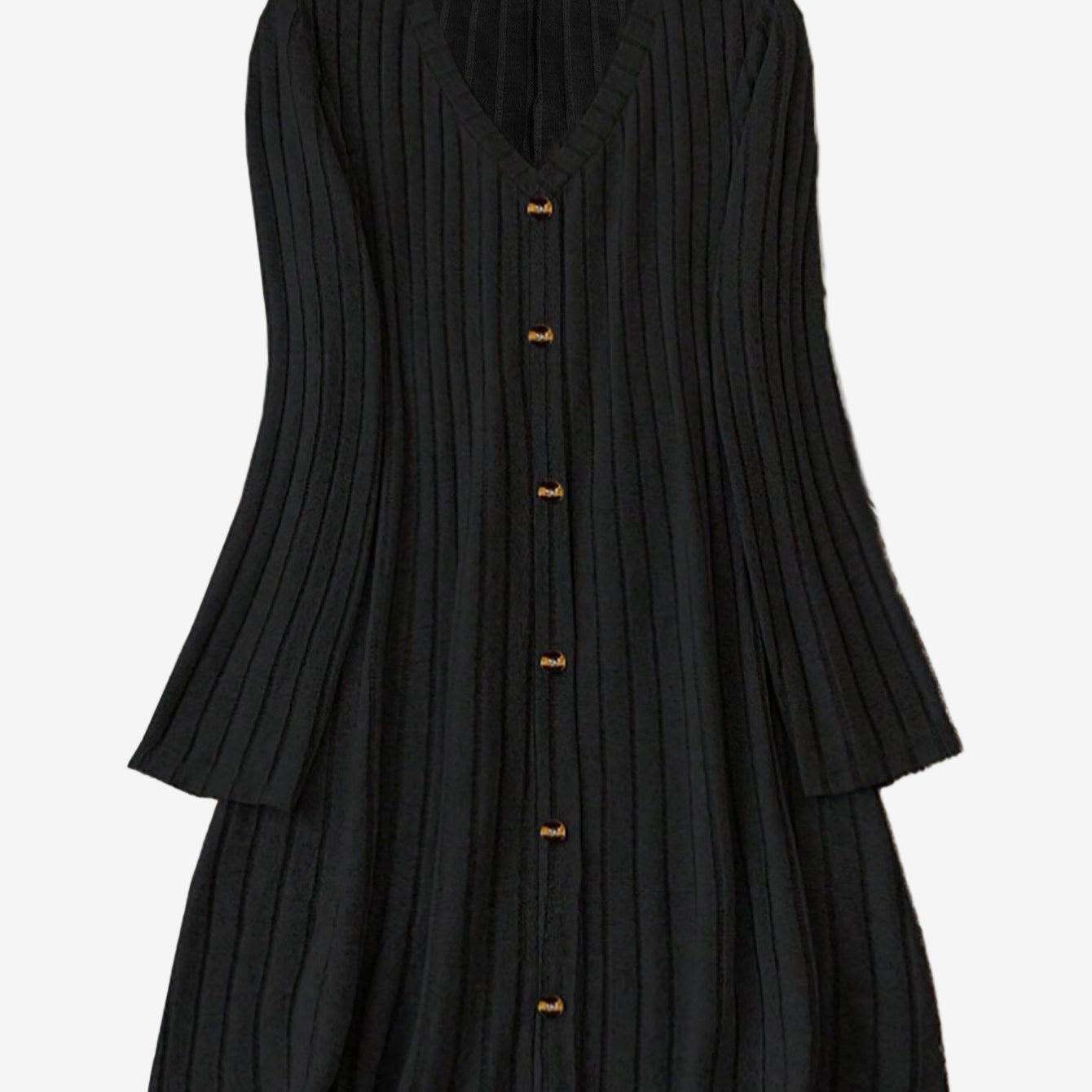 Veronie™ Abito in maglia svasata 