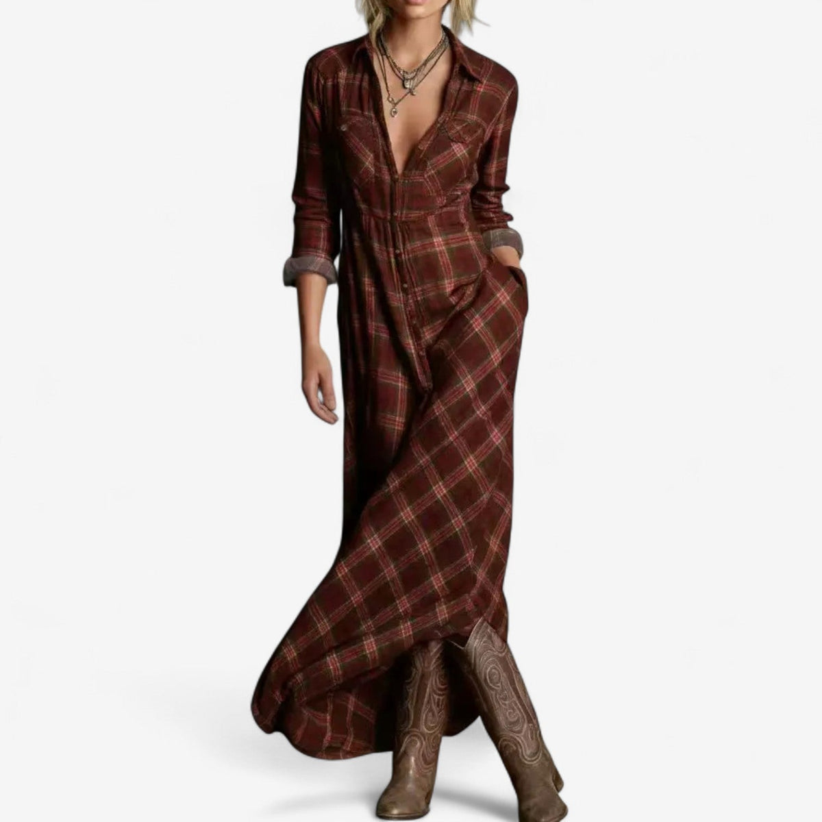 Cécile™ Maxi camicia senza tempo