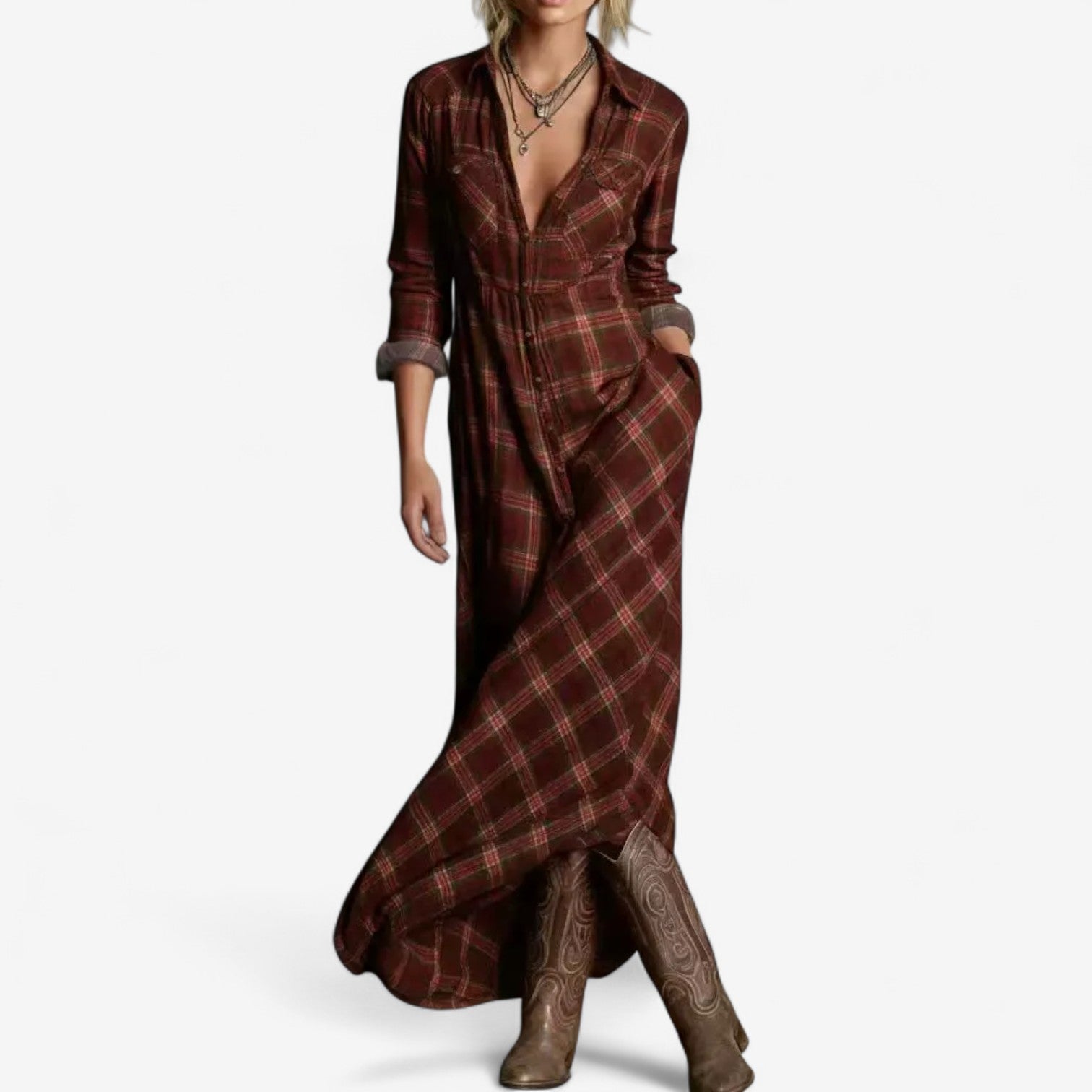 Cécile™ Maxi camicia senza tempo