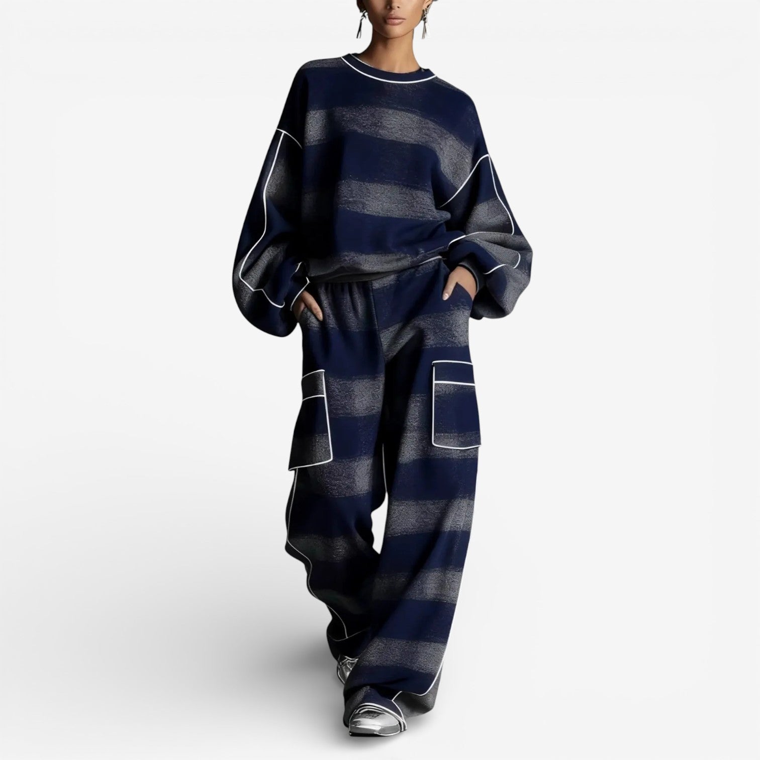 Luana™ Duo in maglia a righe