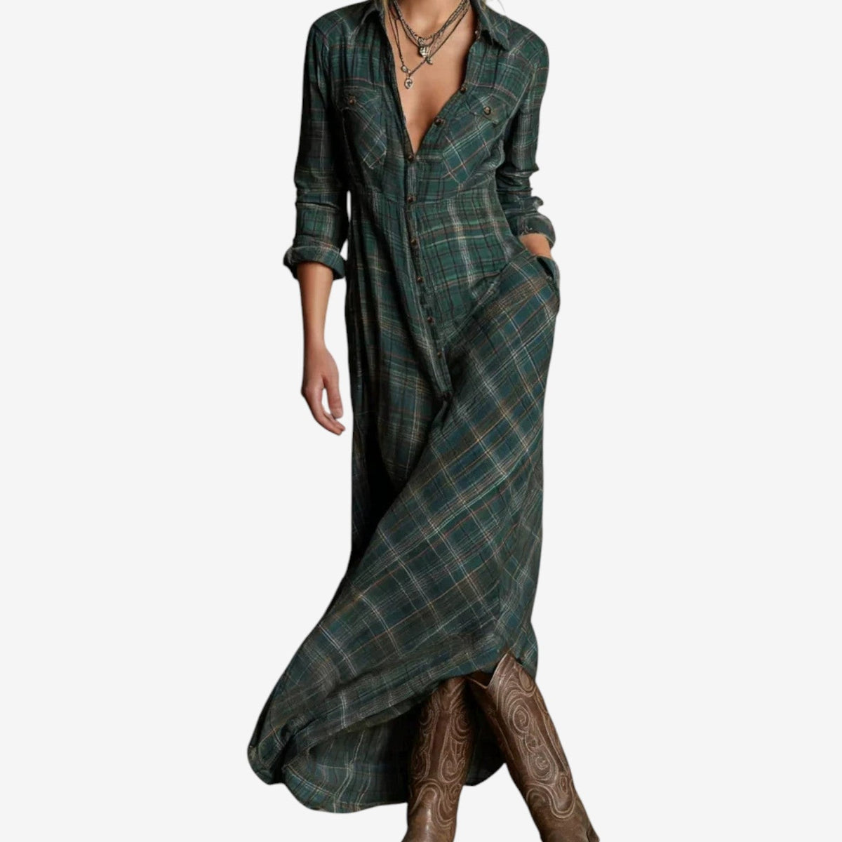 Cécile™ Maxi camicia senza tempo