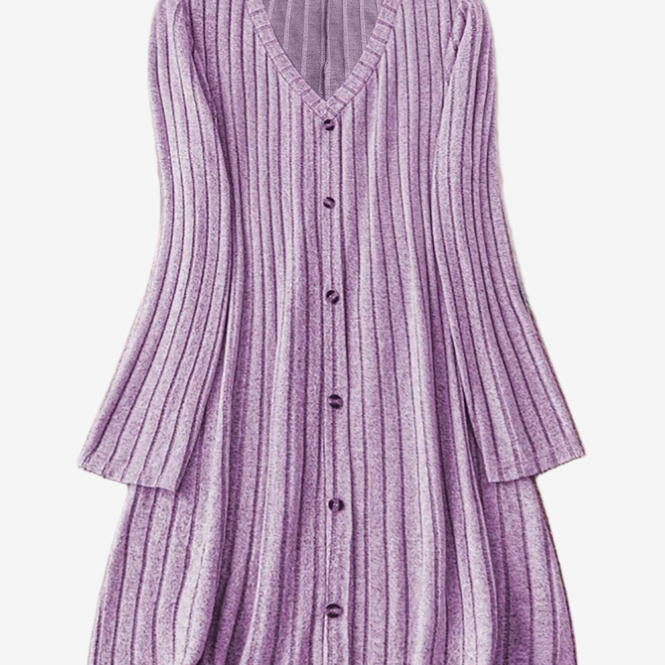 Veronie™ Abito in maglia svasata 