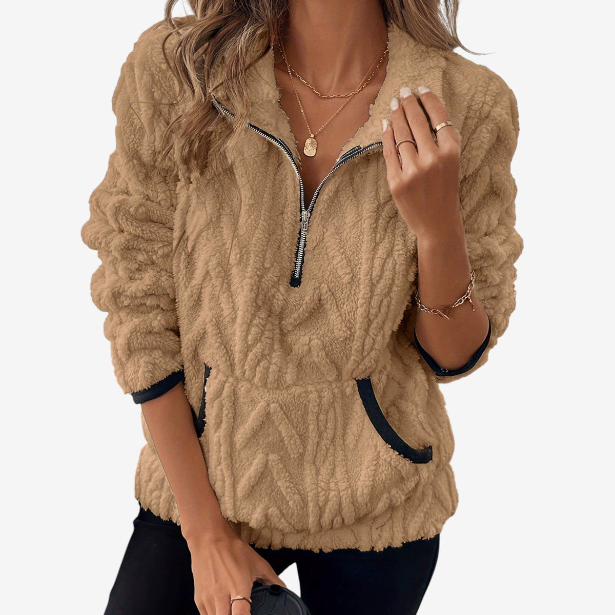 Annie™ Gilet con cerniera accogliente