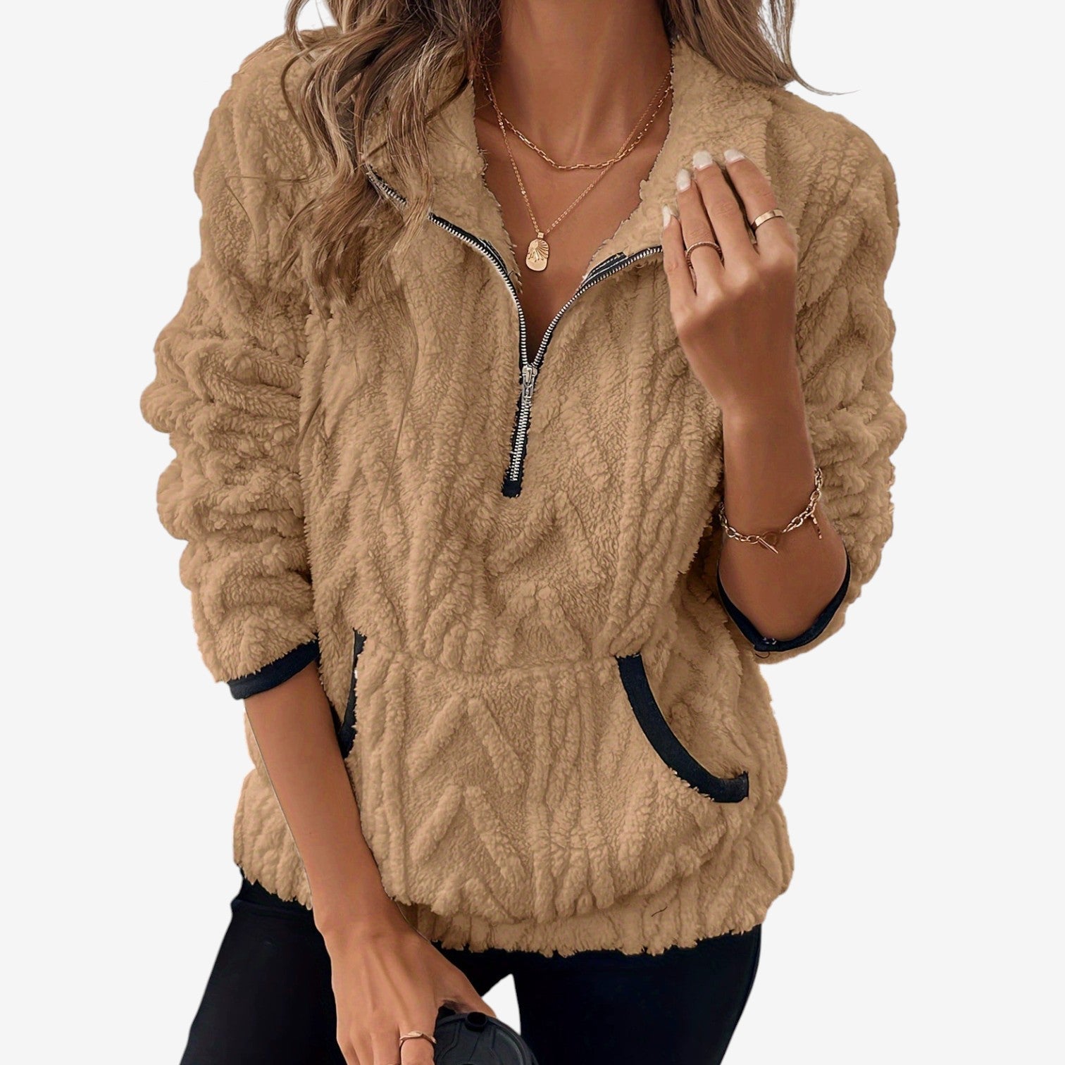 Annie™ Gilet con cerniera accogliente