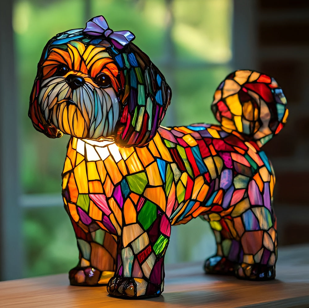 Bella - Lampada in vetro multicolore