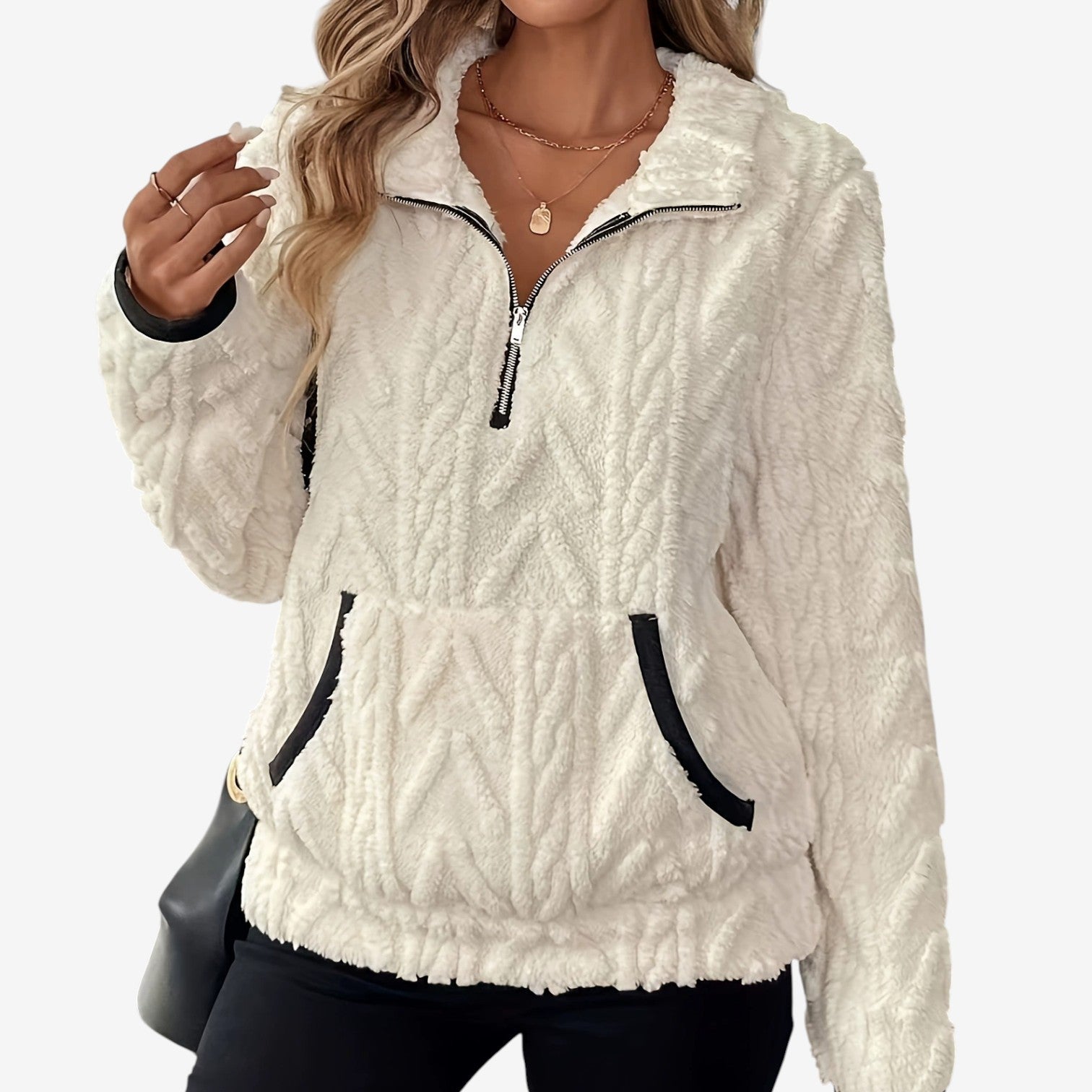 Annie™ Gilet con cerniera accogliente