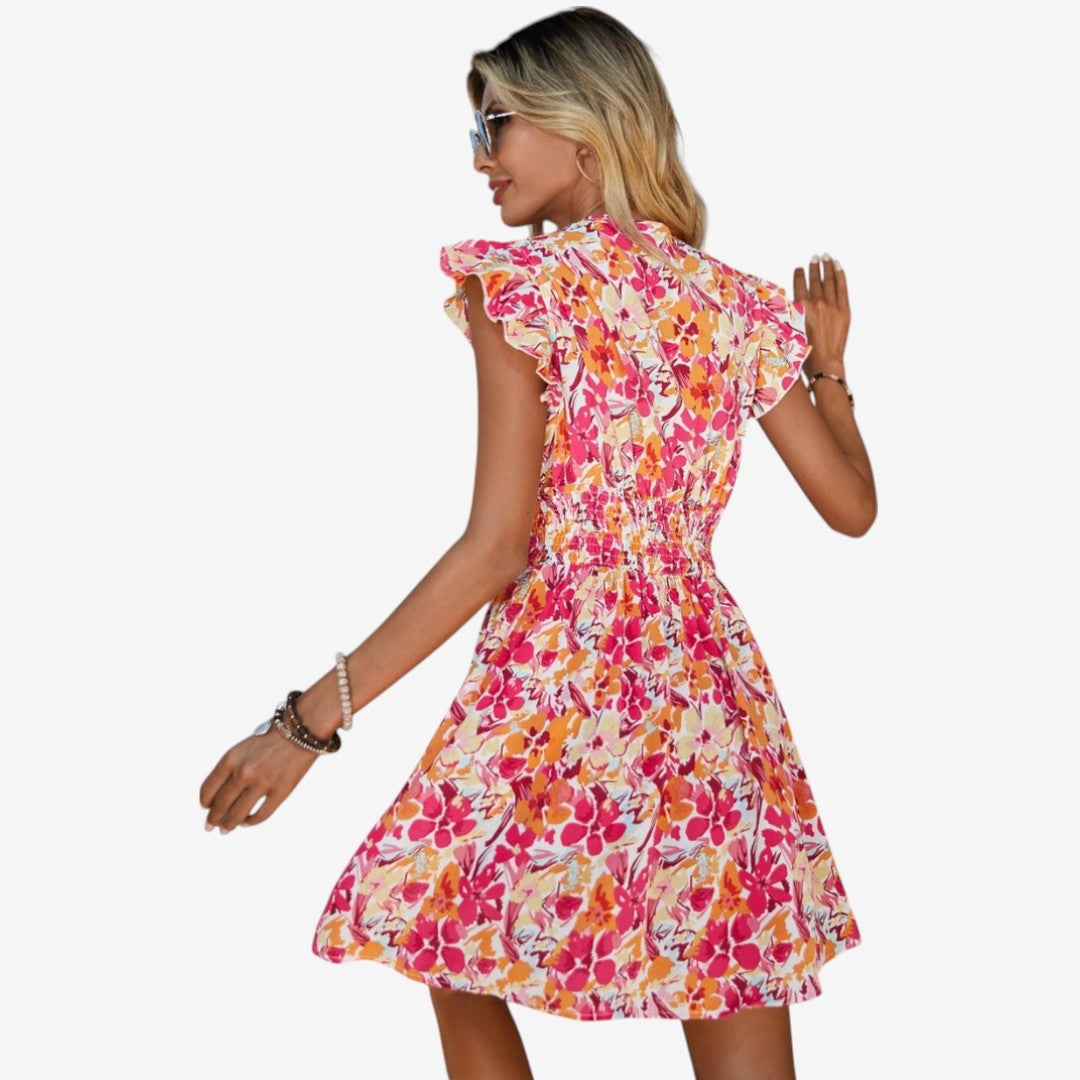 Thaïs™ Abito svasato floreale