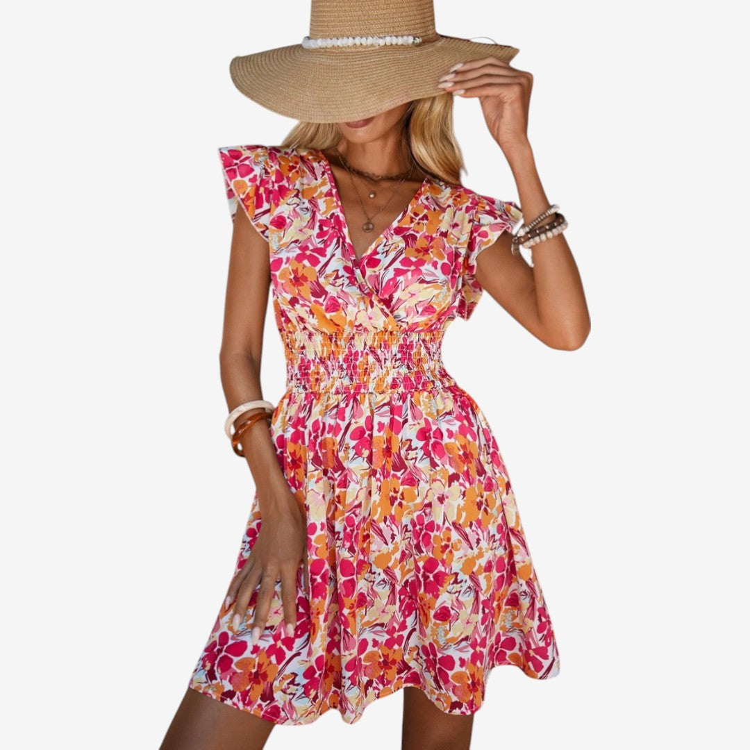 Thaïs™ Abito svasato floreale