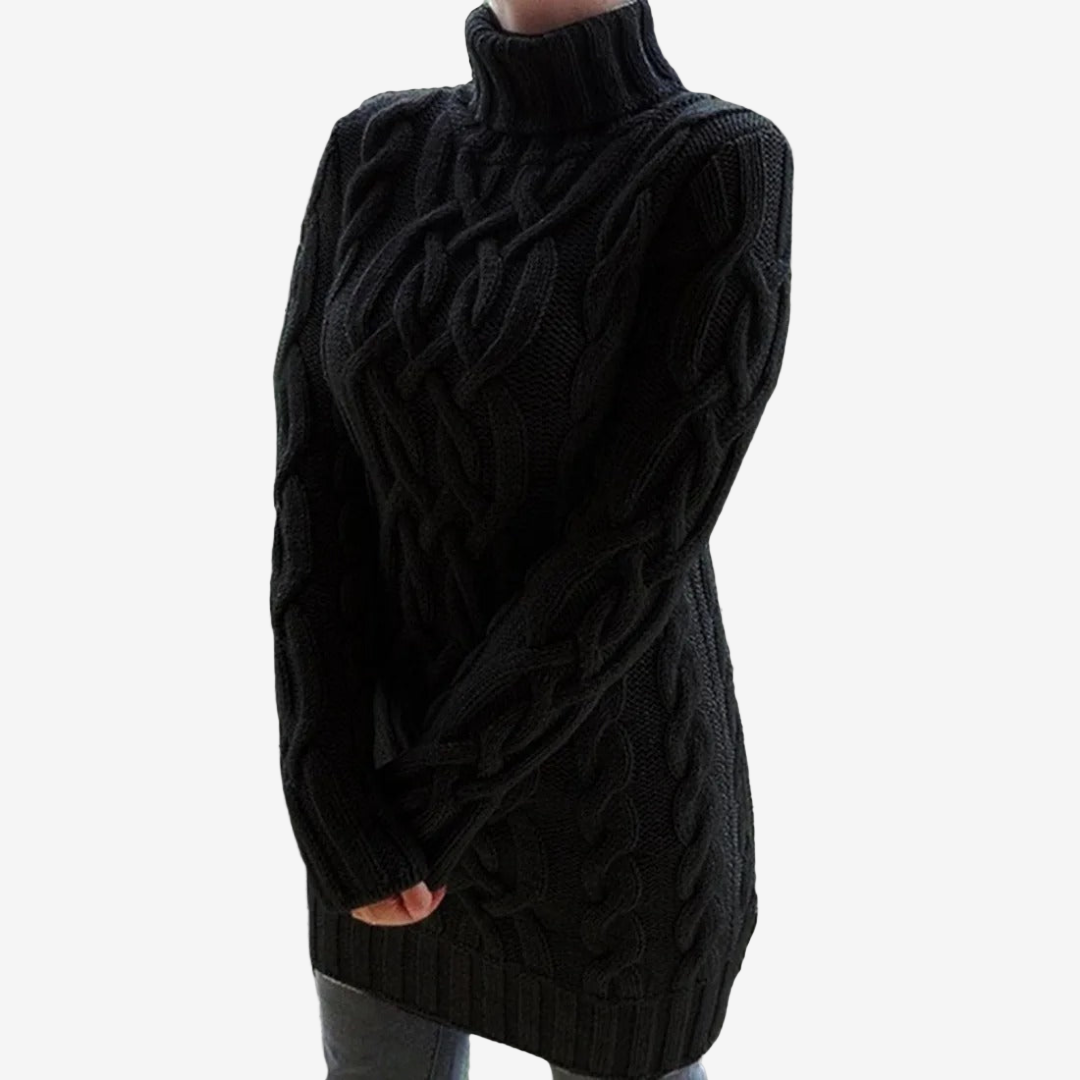 Lara™ Maglione ha lavorato a maglia a trecce