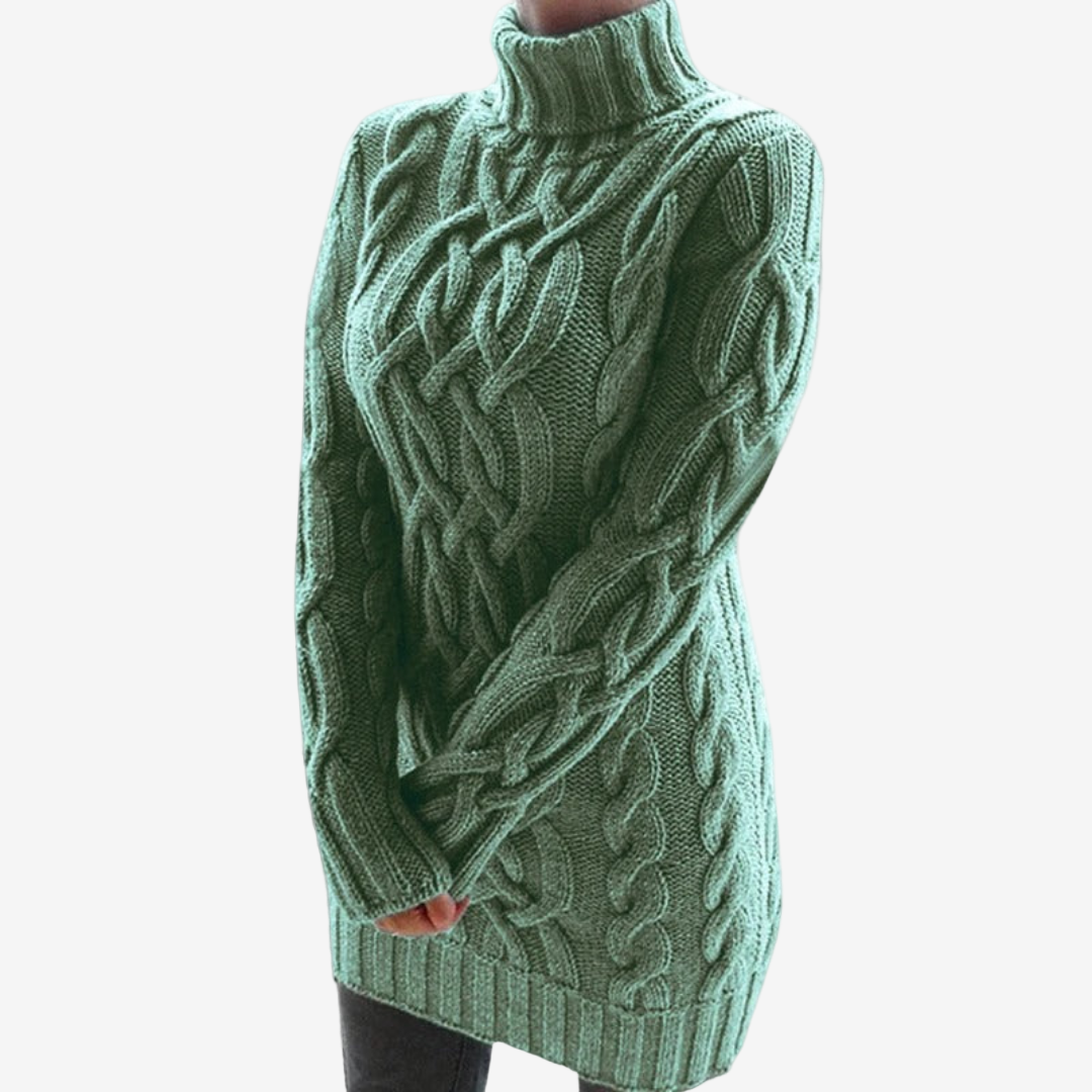 Lara™ Maglione ha lavorato a maglia a trecce
