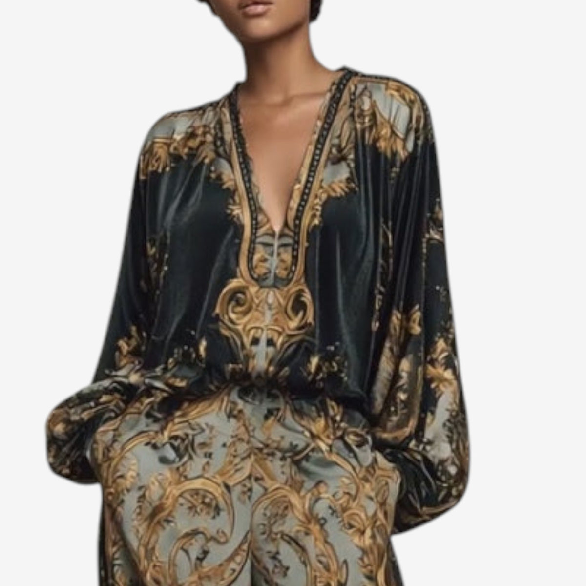 Magda™ Set Fluido Stampato