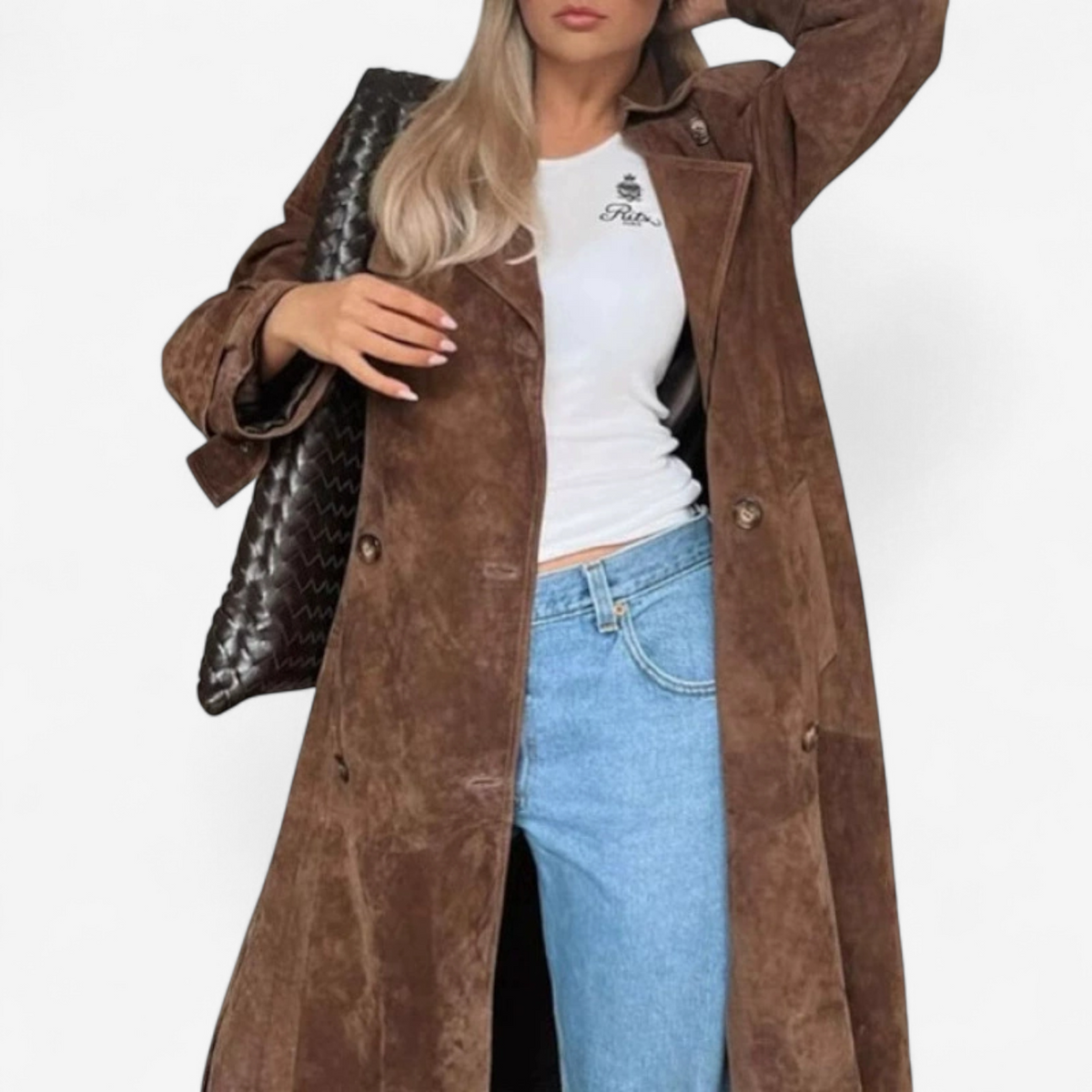 Zahia™ Elegante cappotto lungo