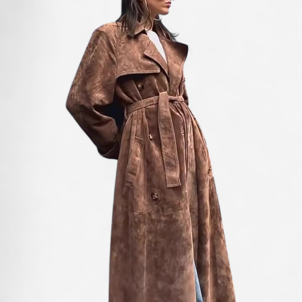 Zahia™ Elegante cappotto lungo