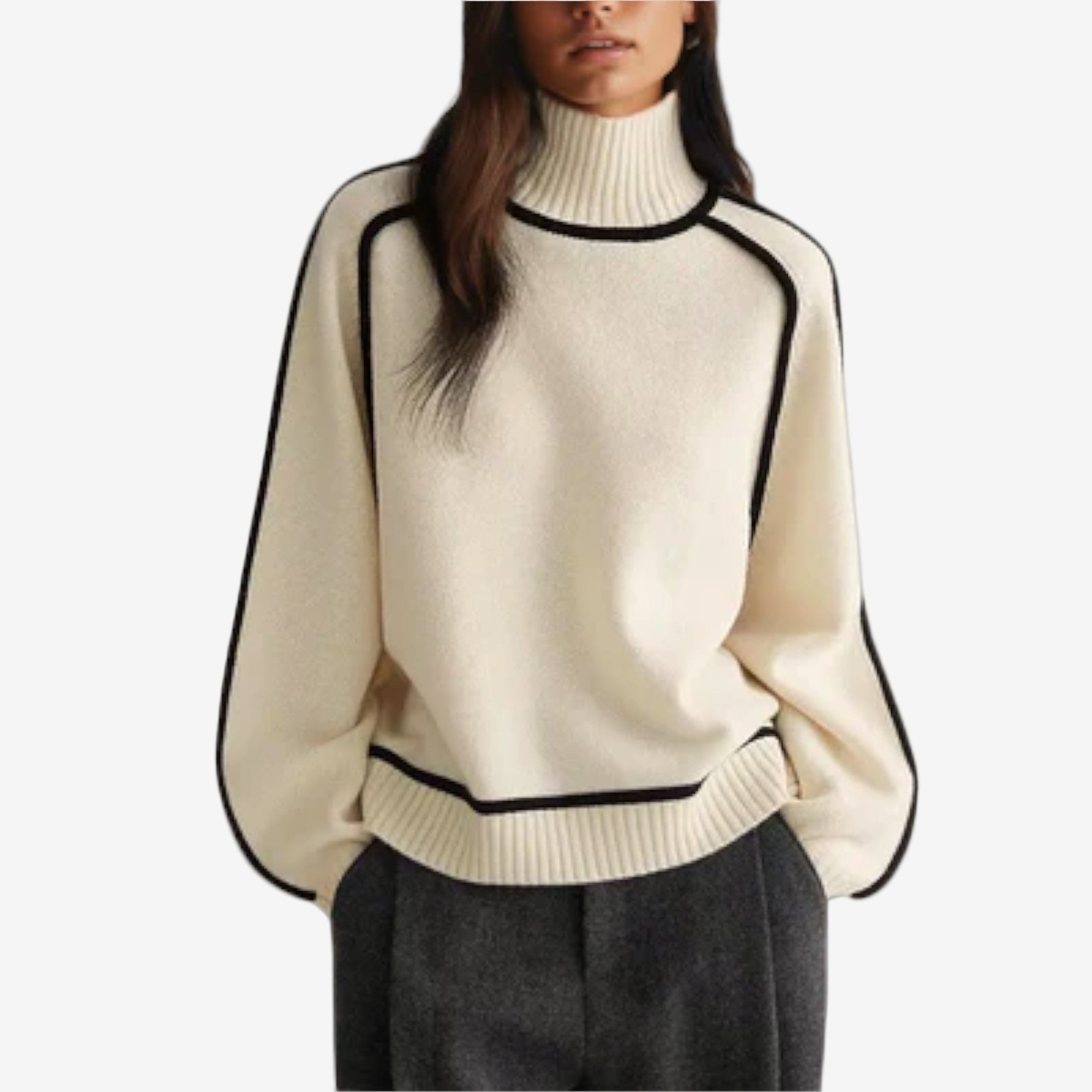 Emilie™ Maglione a collo alto
