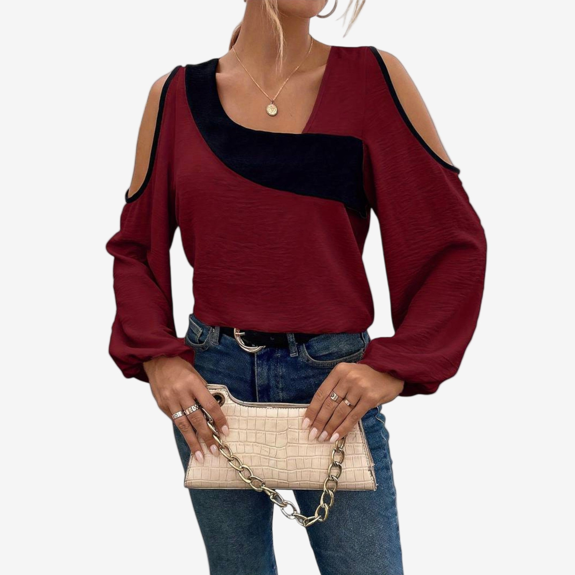 Scarlett™ Maglione con spalle scoperte