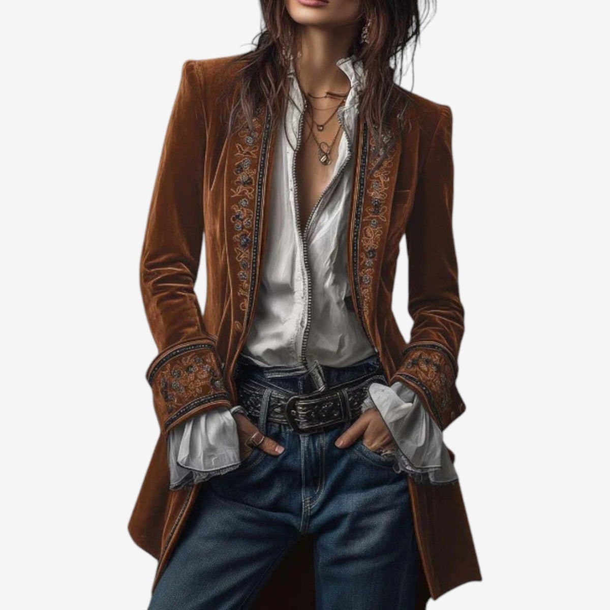 Ramousse™ Blazer ricamato