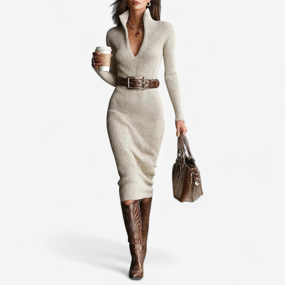 Piatti™ Abito a coste 