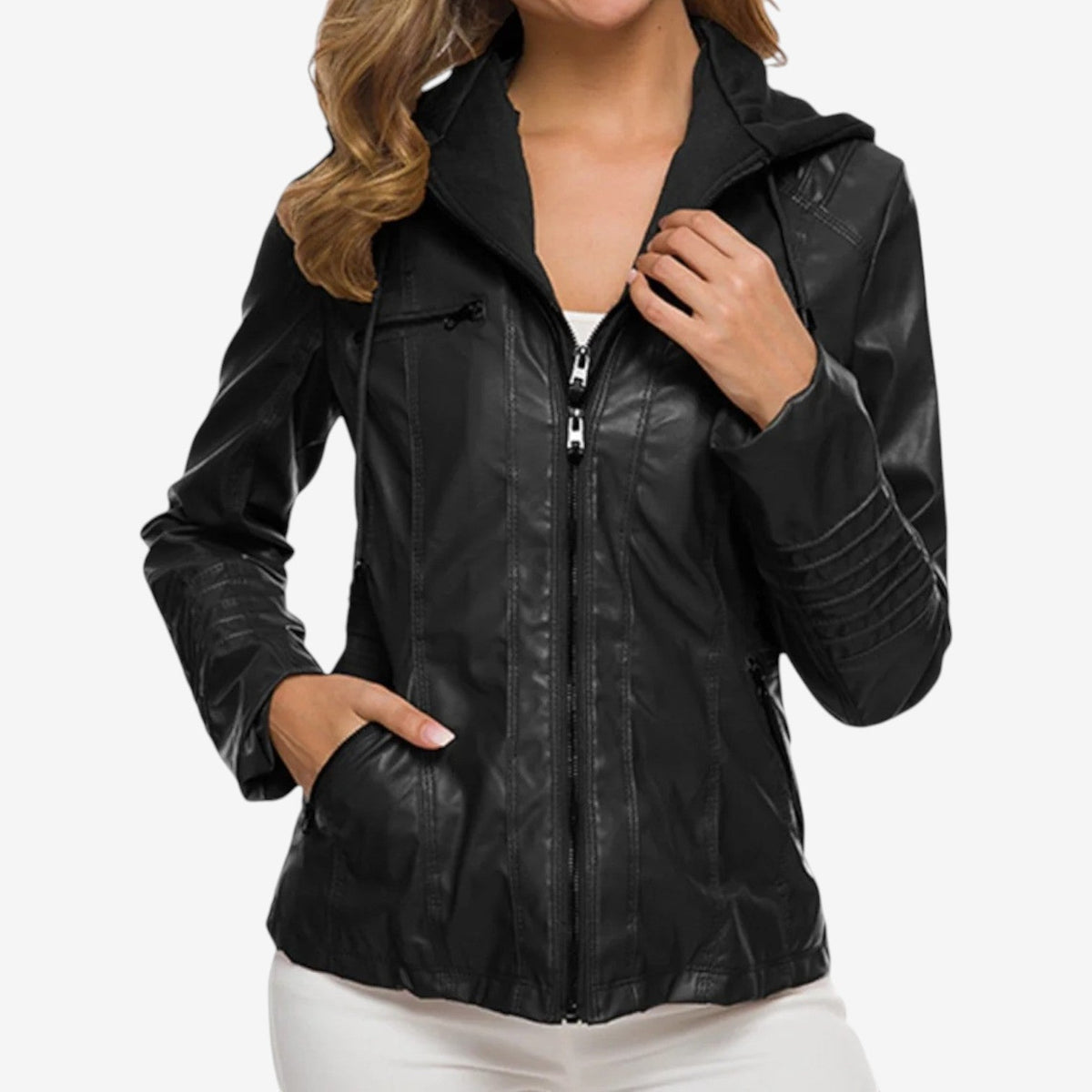 Devun™ Giacca di pelle