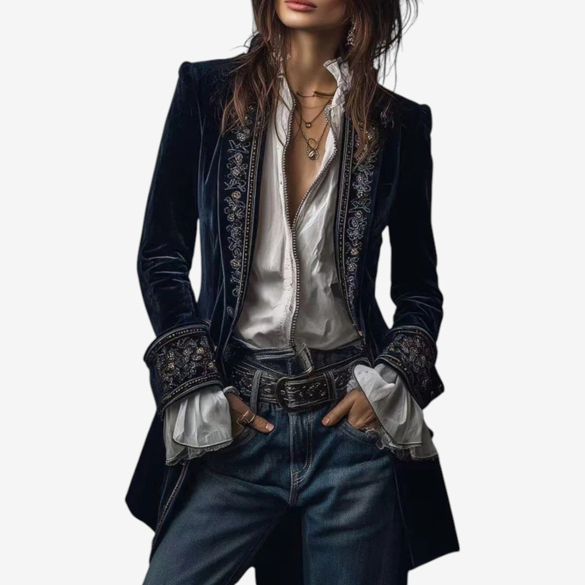 Ramousse™ Blazer ricamato