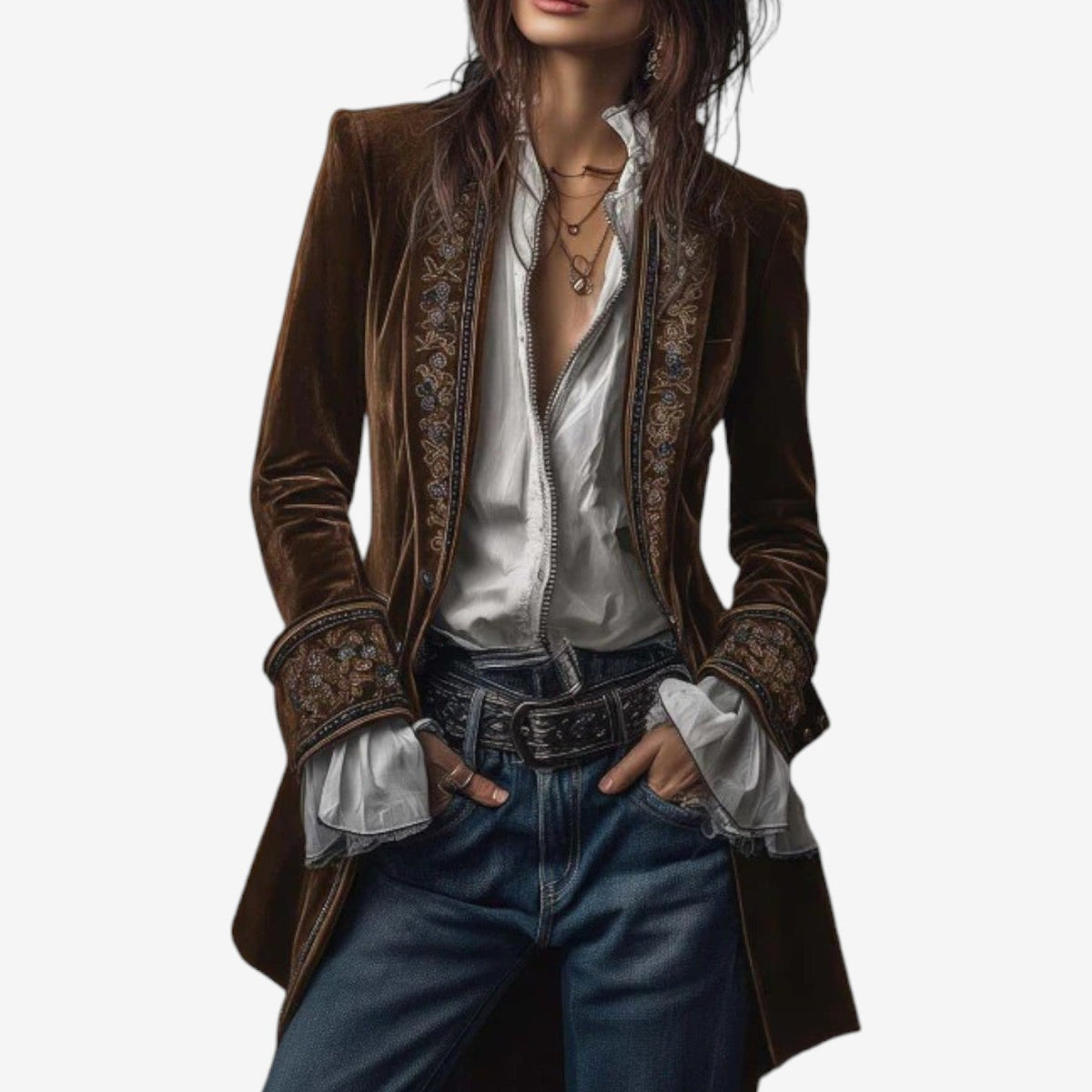 Ramousse™ Blazer ricamato